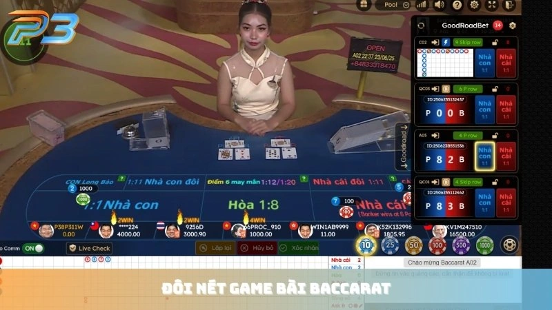 Baccarat online: Luật chơi & 5 mẹo cược dễ thắng tại P3Bet 1 Đôi nét về game bài Baccarat online