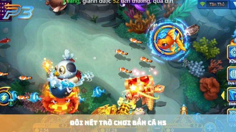 Bắn cá H5 - Chơi online mượt mà, săn boss thưởng lớn tại P3Bet 1 Đôi nét về trò chơi bắn cá H5 đổi thưởng