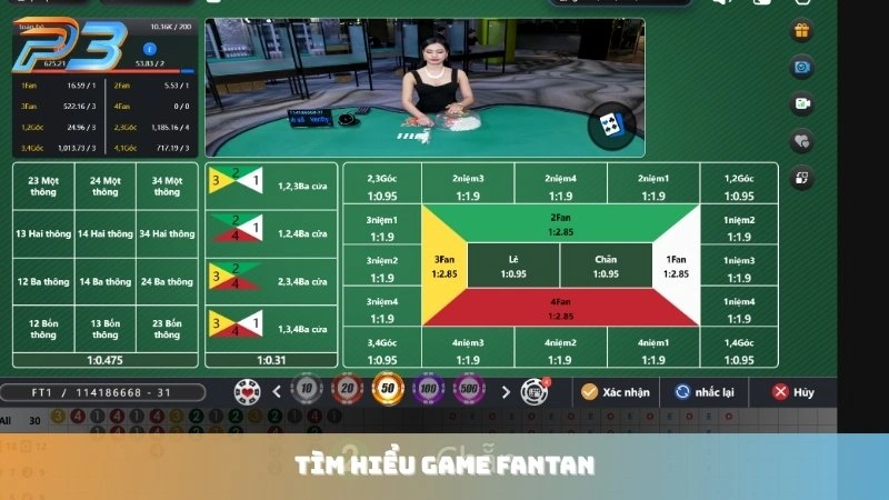 Cách chơi Fantan P3Bet và mẹo cược bất bại từ cao thủ 1 Tìm hiểu game Fantan tại casino P3Bet
