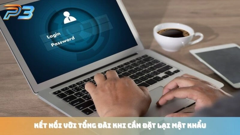 Liên hệ 2 Kết nối với tổng đài khi cần đặt lại mật khẩu