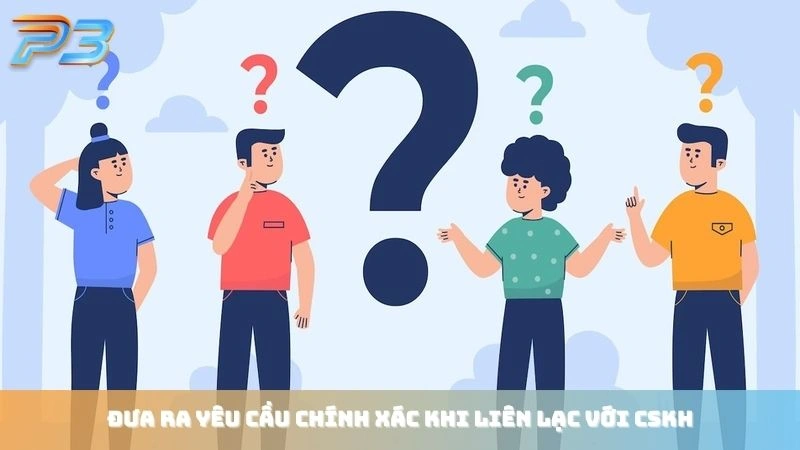 Liên hệ 3 Đưa ra yêu cầu chính xác khi liên lạc với CSKH