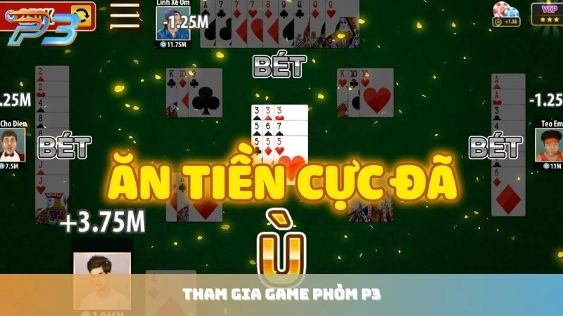 Phỏm P3Bet: Luật chơi tá lả online & kỹ năng đánh bài đỉnh cao 1 Tham gia thế giới đánh bài sôi động với game bài Phỏm P3